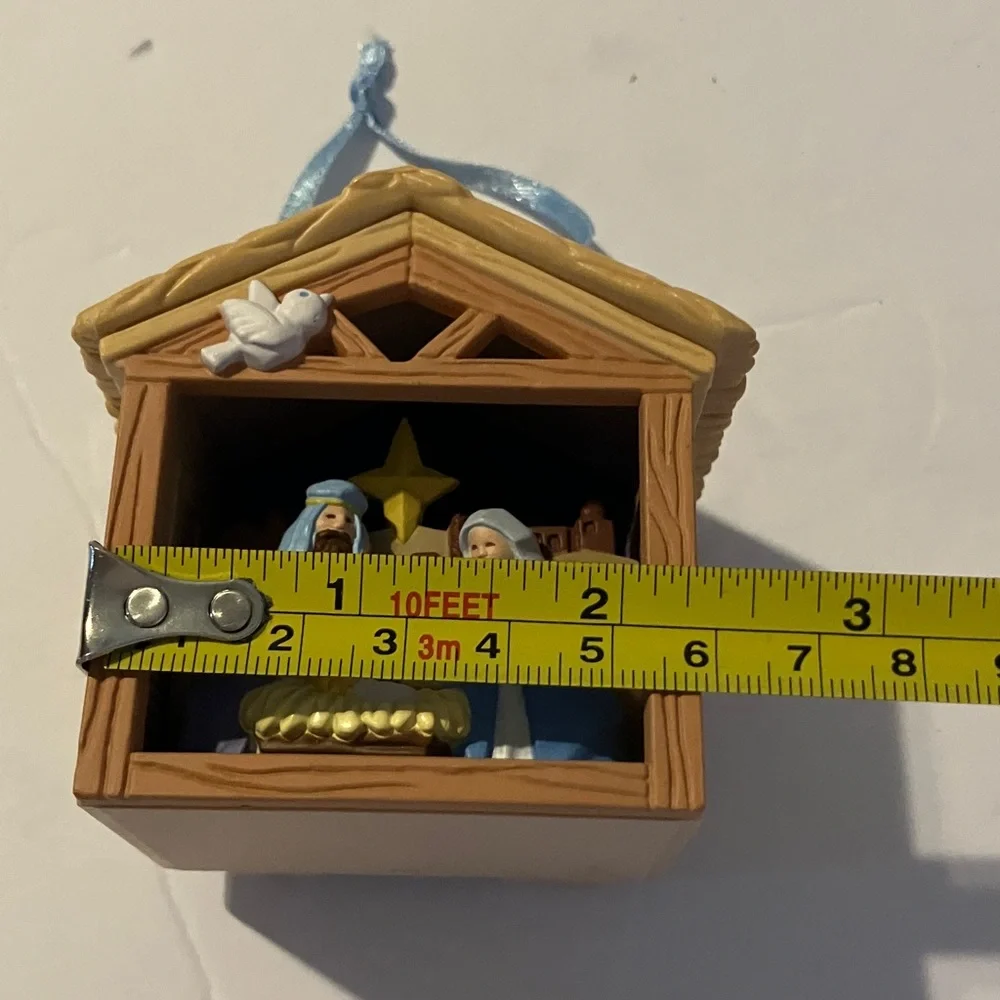 Nativity‎ Scene Ornament Insert Tree Light for Glow